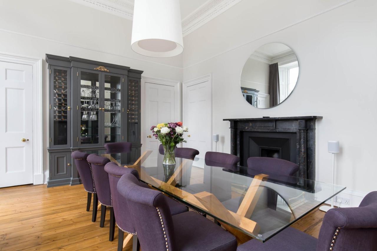 Magnificent Georgian 3-Bedroom Apartment In New Town 에든버러 외부 사진